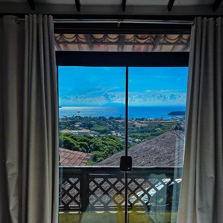 Bella Vista Ocean View Hotel Búzios Kültér fotó View from the window of a room at the hotel