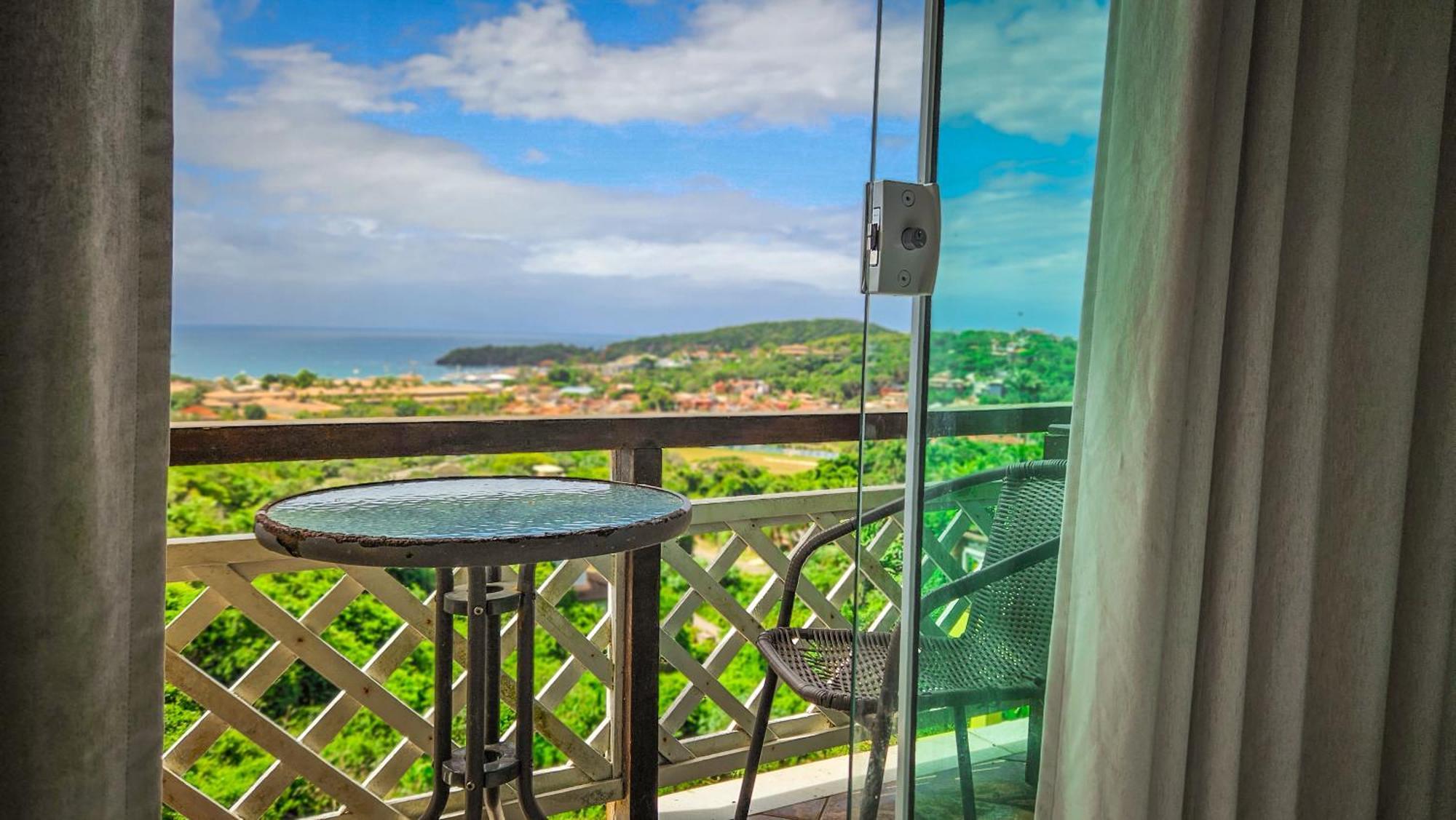 Bella Vista Ocean View Hotel Búzios Kültér fotó View from a hotel room