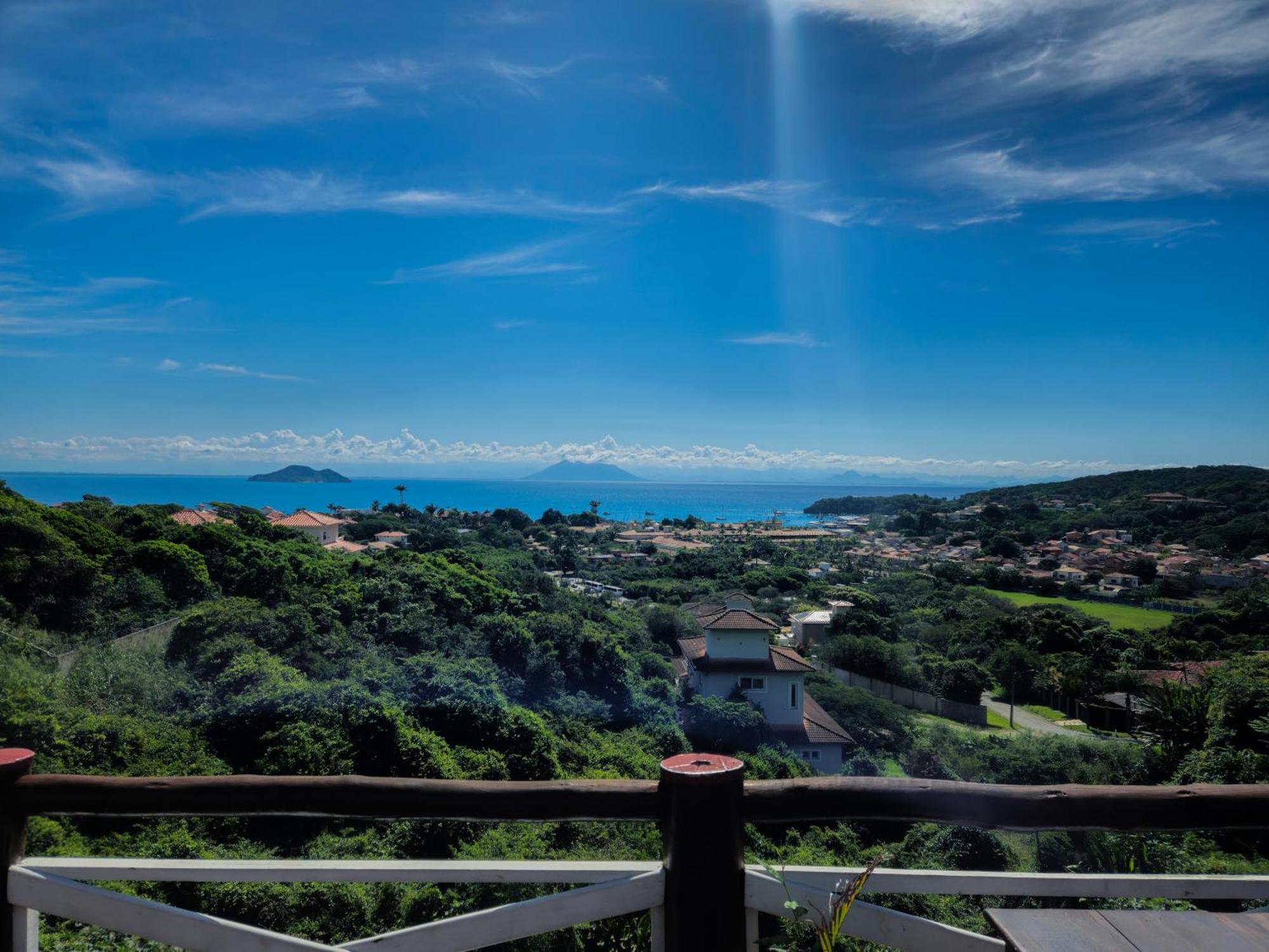 Bella Vista Ocean View Hotel Búzios Kültér fotó View of the town